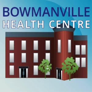 Bowmanville Health Centre logo with link to the home page